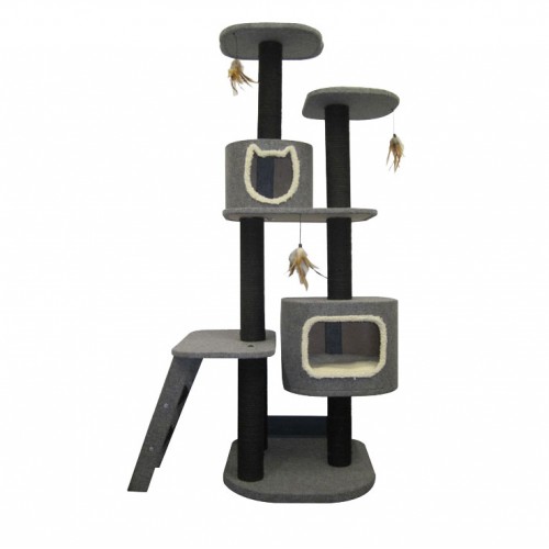 Big Cat Activity Center with Two Hideaways