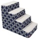 4 Step Polyester Fashion Pet Stairs