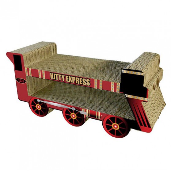 Cat scratcher bed - The Kitty Express