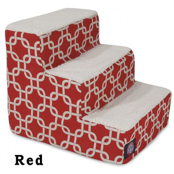 Pet Step Stairs in Red