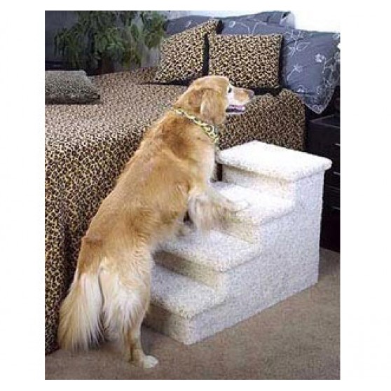 Quadruple Pet Stairs for High Bed