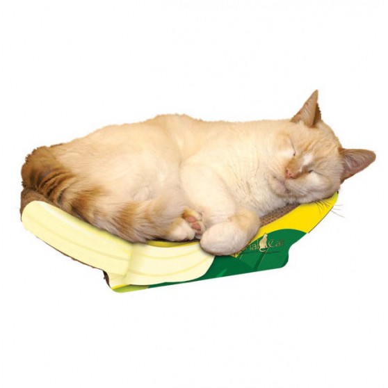 Kitty scratch bed - cool banana scratcher
