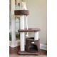Three Tier Carpet Cat Furniture Bed & Condo