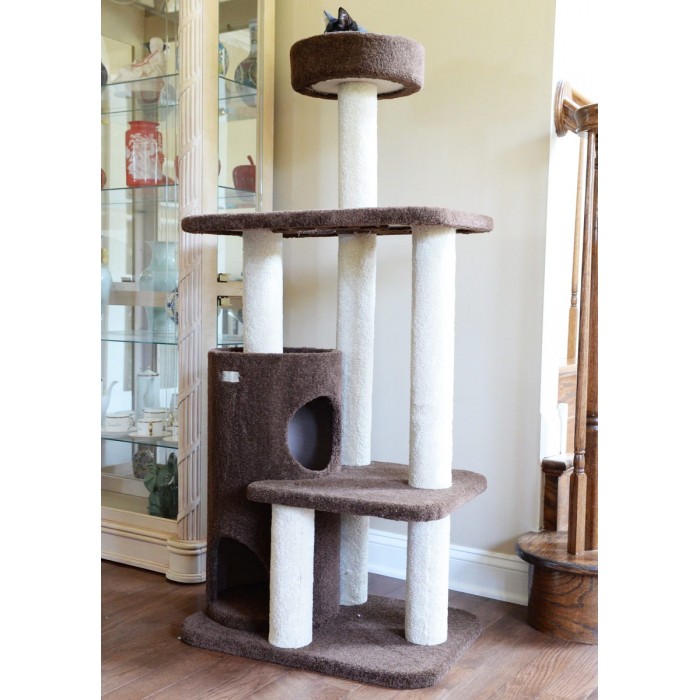 Carpet Cat Trees Carpeted Cat Condos for Cats of Any Size