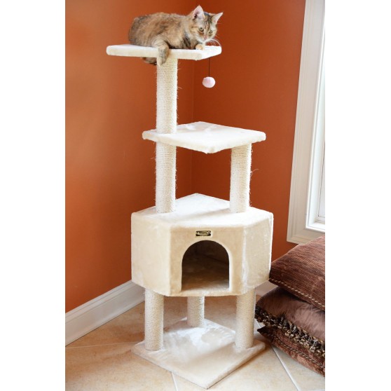 Cat Scratching Furniture with Condo and Perches