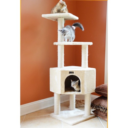 Kitty Scratching Furniture with Two Perches