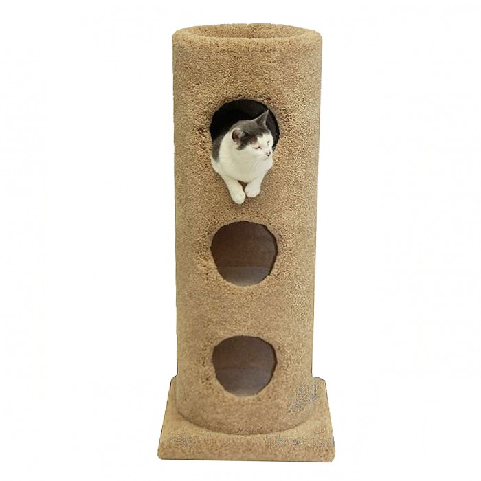 Carpet Cat Trees Carpeted Cat Condos for Cats of Any Size