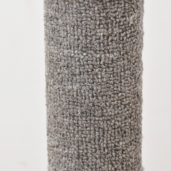 Carpet in the middle of the carpet pole