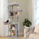 71" Cat Condo with Hammock & Two Hanging Baskets 71" Cat Condo with Hammock & Two Hanging Baskets