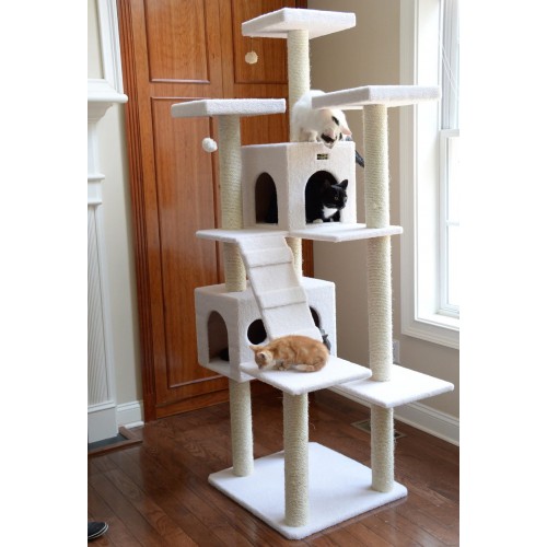 Twelve-level Cat Climbing Gym with Sisal Rope Twelve-level Cat Climbing Gym with Sisal Rope