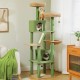Multi-Level Indoor Cat Tree with Large Hammock