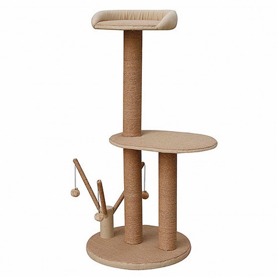 Cat furniture with two perches