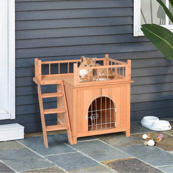 Kitty house for outdoor use