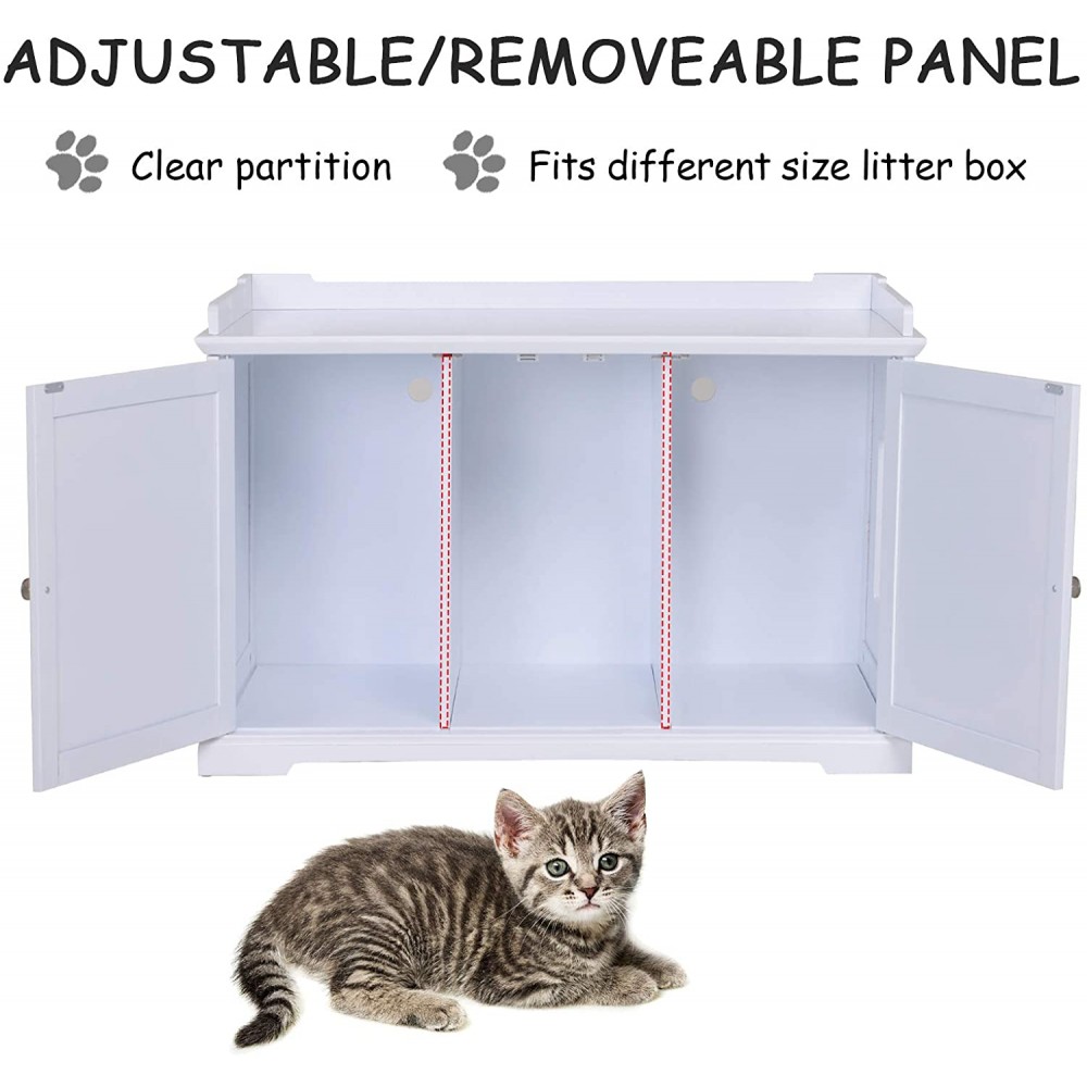 Cat Litter Box Made of Engineered Wood