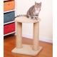 Cat perch with two scratching posts