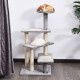 Plush Cat Tree Furniture for Senior Cats