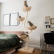 Unique Cat Climbing Tree with 4 Cushioned Perches