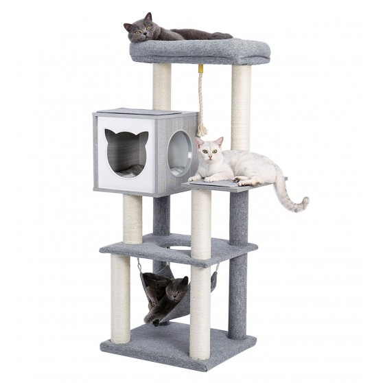 Contemporary cat tree for large cats