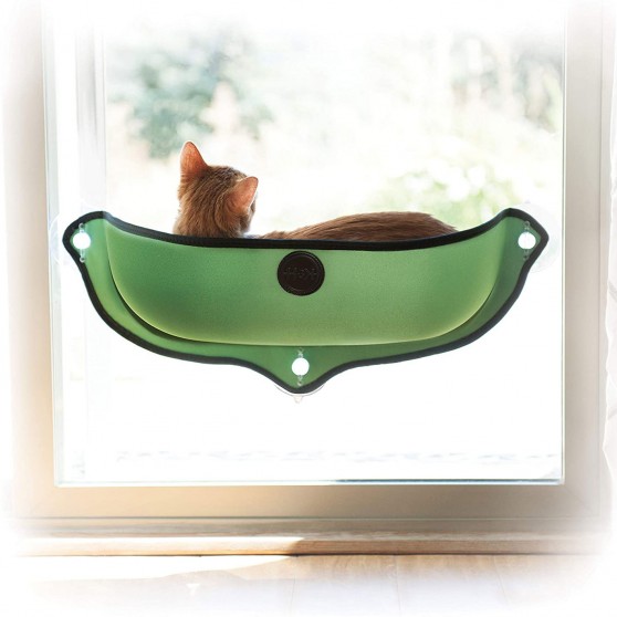 Half-Pod Cat Window Perch-Bed