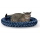 Heated cat pad for large cats in Blue
