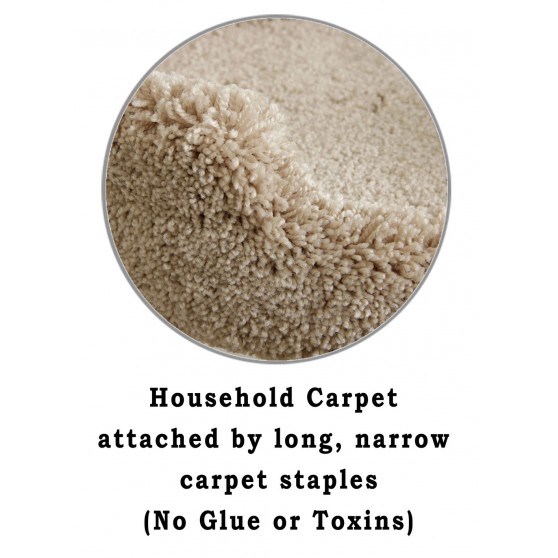 Thick, high-grade carpet