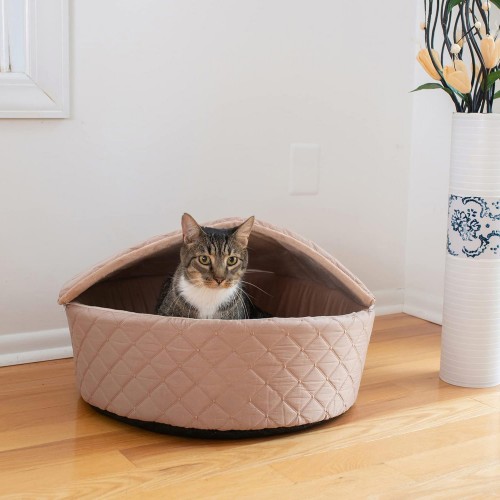 Indoor Cat Bed with Removable Cover