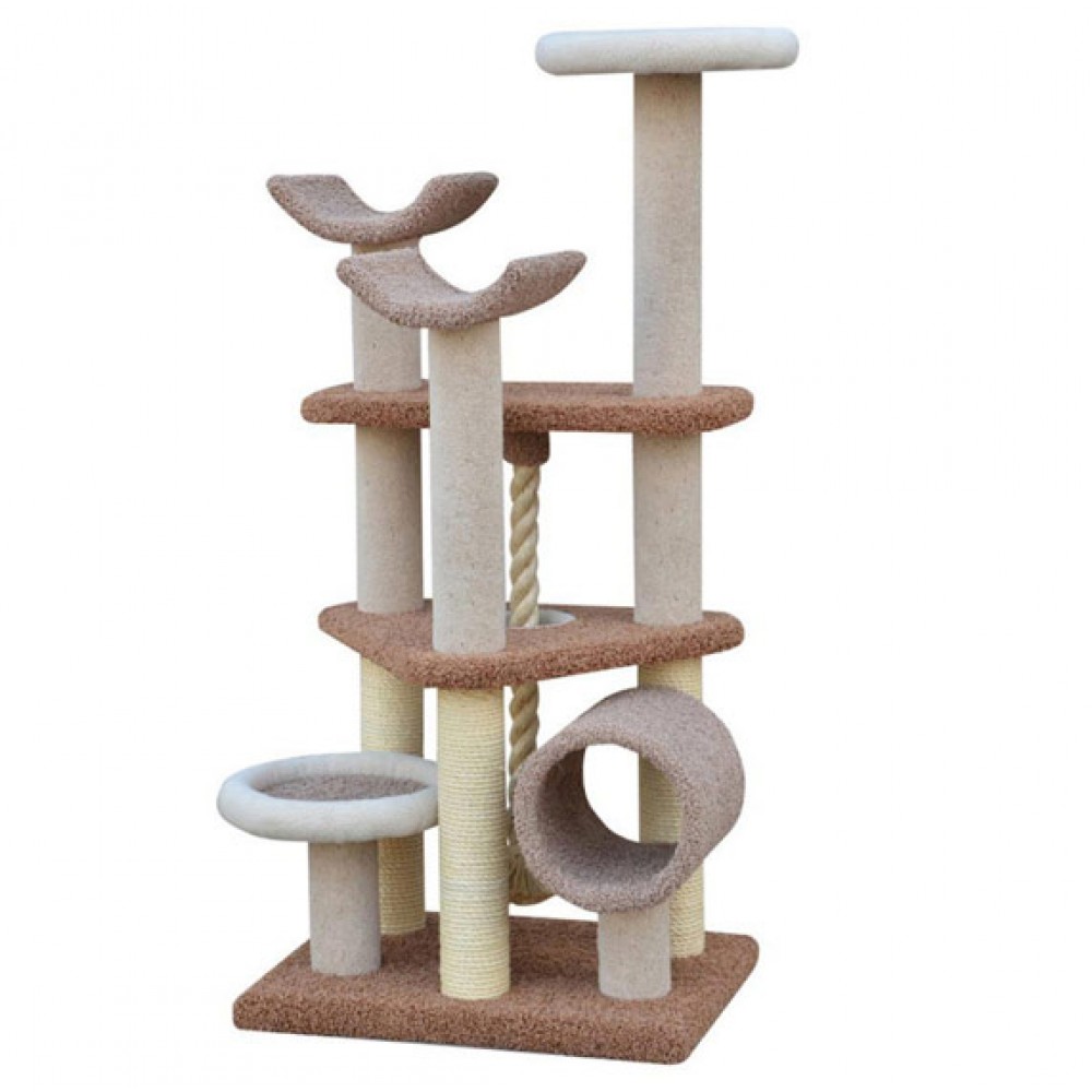 Large Carpet Cat Tree Furniture