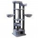 Light gray large cat tree for big cats