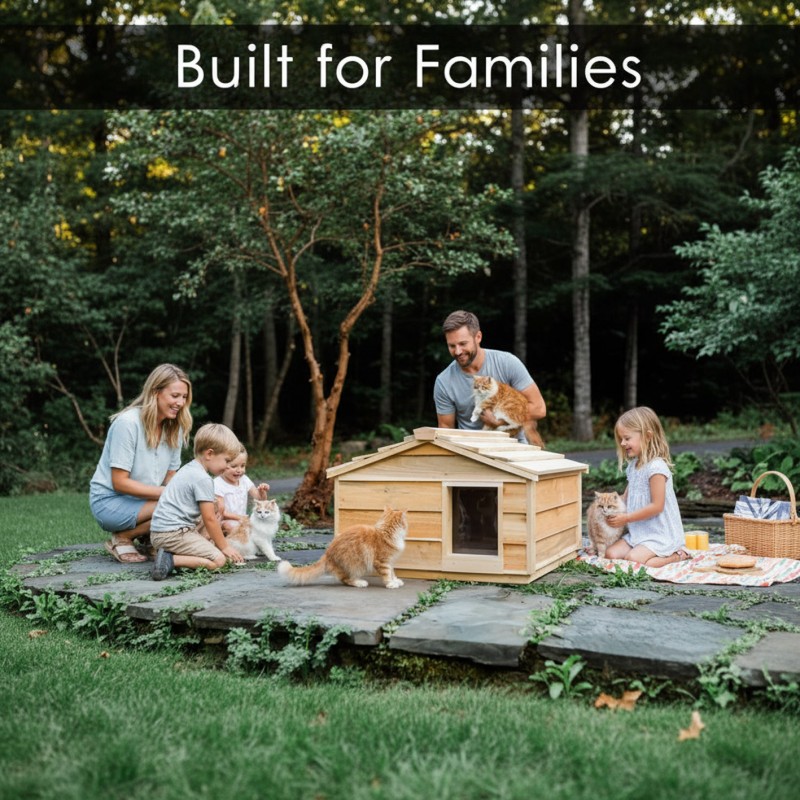 Large house for multi-cat families