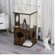Small Modern Cat Condo Furniture with Vintage Look