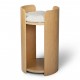 Modern Wooden Cat Furniture with Soft White Cushion