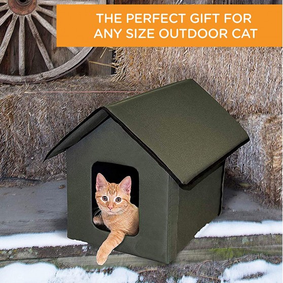 Kitty cat house for outside use
