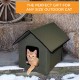 Kitty cat house for outside use
