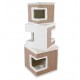 Cat condo 3 story in White/Brown