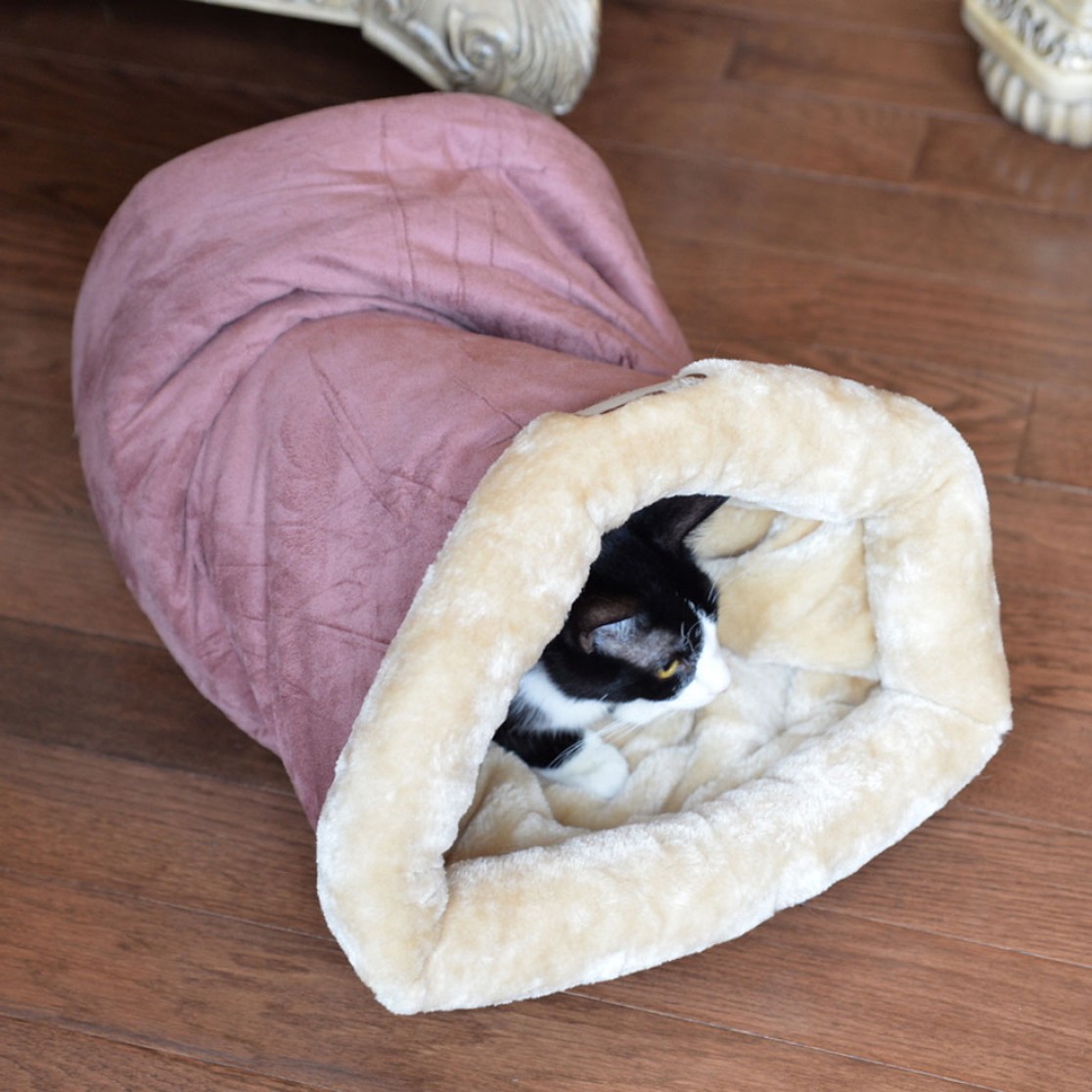 Plush SackBed for Small Cats
