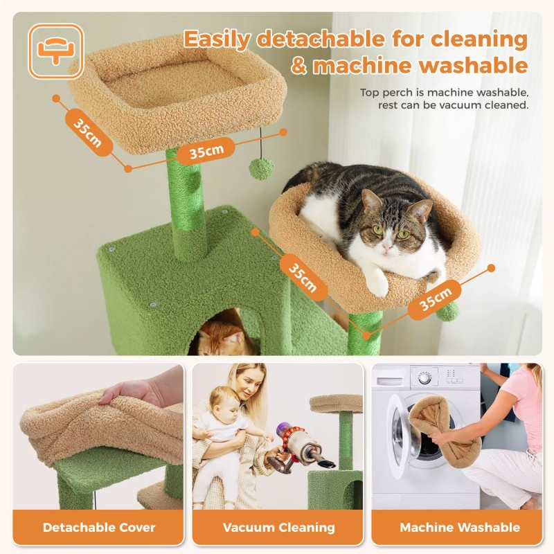 Removable, machine washable covers