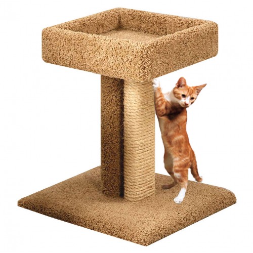 Sisal/Carpet Cat Scratcher with Bed Sisal/Carpet Cat Scratcher with Bed