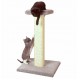 Sisal Cat Scratching Pole with Perch