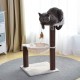 Eco-friendly Cat Tree with Hammock & Paper Rope Posts