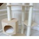 Tall cat tree - bottom condo and sisal scratching posts