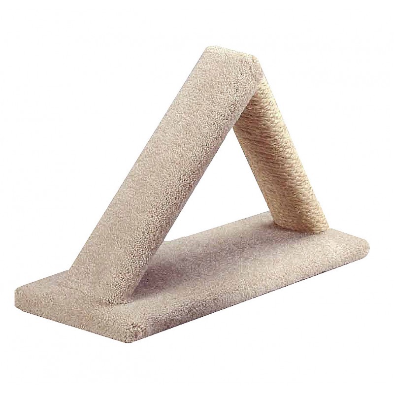 Inclined cat scratching post - Natural Color