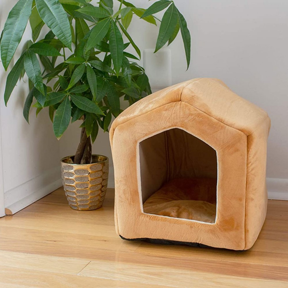 Soft Velvet Cat HouseBed