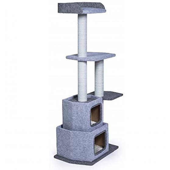 Climbing cat tower in gray