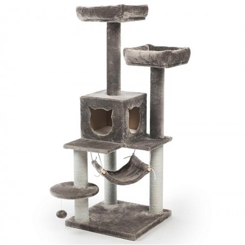 Kitty Furniture with Hammock in Gray