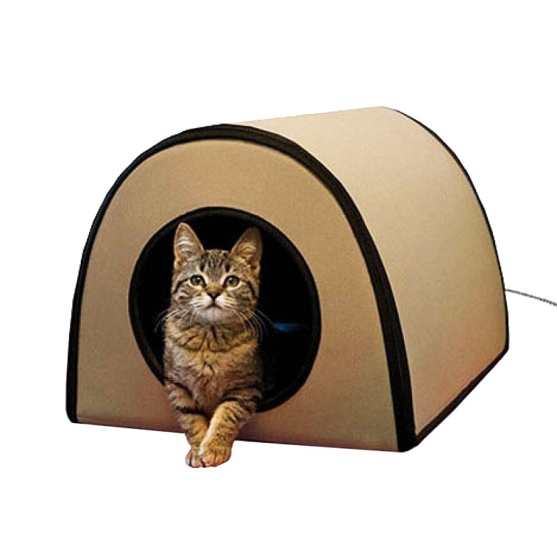 Heated Cat House for Outdoor Use