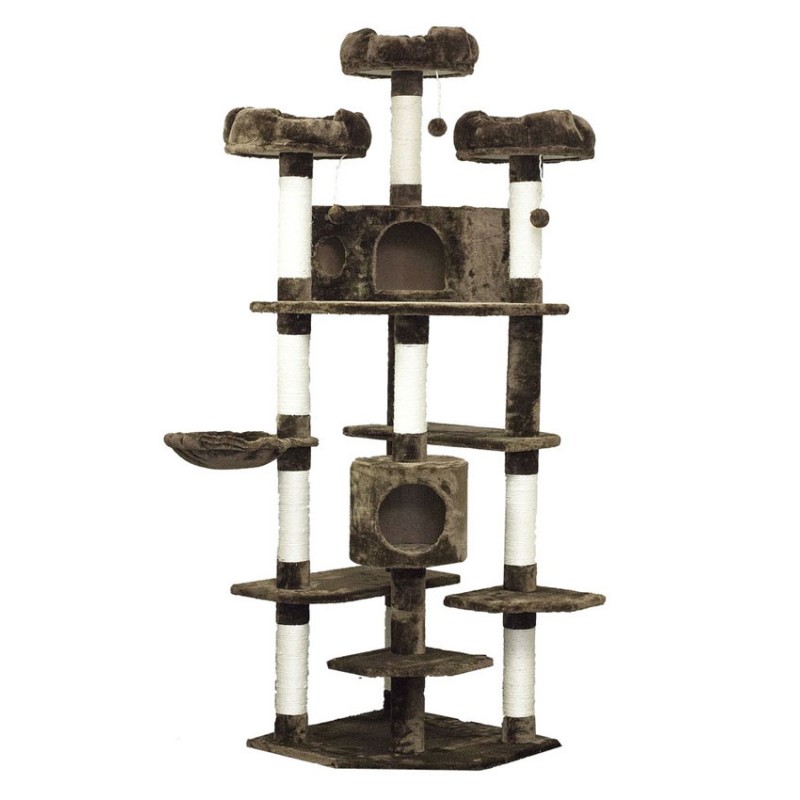 Extra tall cat tree in Mocha