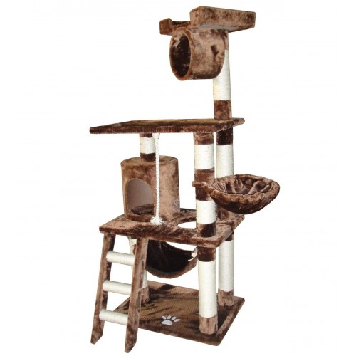 Kitty Stand with Seven Sisal Posts & Hammock
