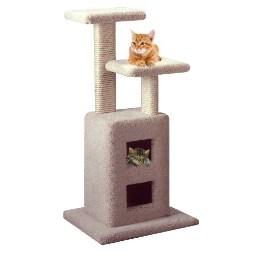 Solid Wood Cat Condos and Trees Heavy Duty Cat Furniture