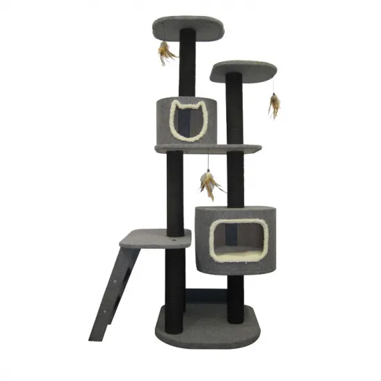 Big Cat Activity Center with Two Hideaways