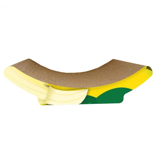 Banana Kitty Scratch Bed